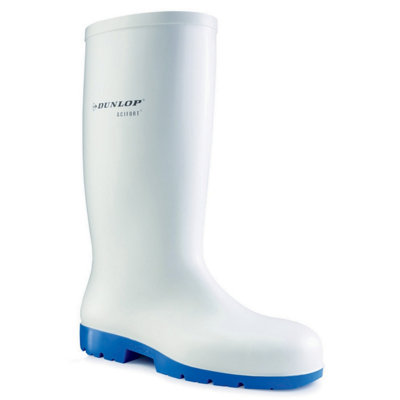 Dunlop Acifort Ribbed Full Safety Wellington Boots – Black, UK 12 / EU 47 / US 12, Steel Toe - View #4