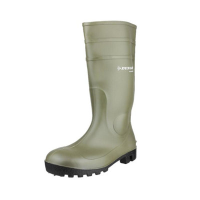 Steel toe slip sales resistant rubber boots