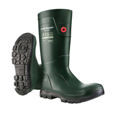 Dunlop Unisex Adult Purofort TerraPRO Wellington Boots Safety Green (11 UK)