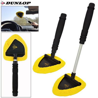 DUNLOP WINDSCREEN EXTENDABLE MICROFIBER GLASS CLEANER