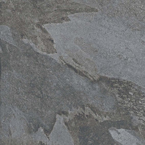 Dunwich Slate Black Matt Porcelain 600x600x20mm (Pack of 2)