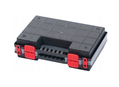 Duo Compartment Storage Tandem Organiser Case Tool Box Adjustable Dividers Model 2 - 5