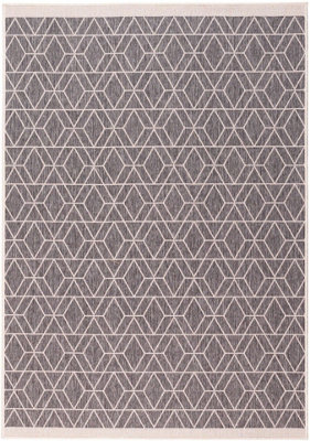 Duo Weave Collection Outdoor Rugs in Diamonds Design