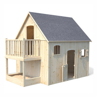 Duplex Two Storey Playhouse with Balcony 10 x 7 - 5