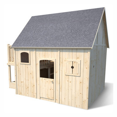 Duplex Two Storey Playhouse with Balcony 10 x 7 - 6