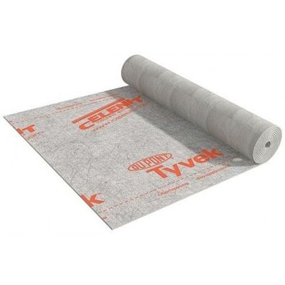 Membrana Respirante Per Pareti Membrana Tyvek Housewrap Per Isolamento - Larghezza 1,4 Metri, Venduta Al Metro - Barriera Al Vapore E All'aria House Wrap Screwfix