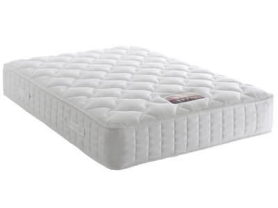 Dura Bed Vermont 1000 Pocket Sprung Divan Bed Set 4FT6 Double 2 Drawers Side - Wool Clay