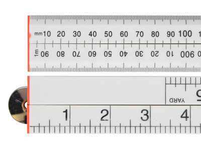 Yard Stick Wooden Quluxe Folding Ruler Foldable 1M Metric Ruler Plastic ...