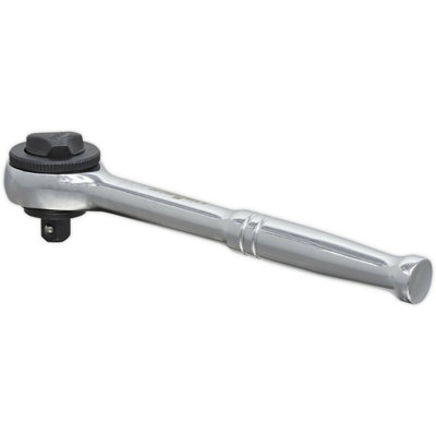 Durable 40-Tooth Twist Reverse Ratchet Wrench with Quick Release - 1/4 Inch Drive