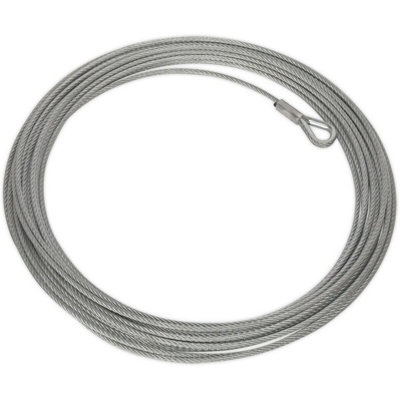 Durable 5.4mm x 17m Dyneema Rope for ATV Quadbike Recovery Winch