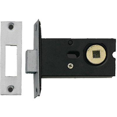 Durable 76mm Box Deadbolts with 8mm Spindle in Satin Stainless Steel for Maximum Security - Door Bolt