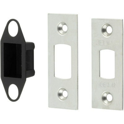 Durable Accessory Packs for Heavy Duty Tubular Deadbolts in Satin Stainless Steel - Door Bolt