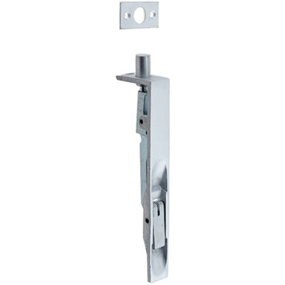 Durable Aluminium Lever Action Flushbolts - 152x19mm Satin Anodised Finish