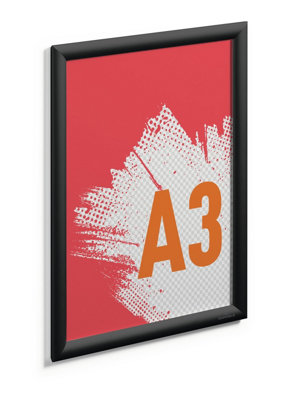 Durable Aluminium Snap Frame Retail Clip Poster Holder Notice Board ...