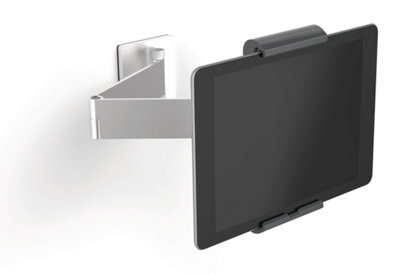 Durable Aluminium Tablet Holder iPad Wall Arm Mount - Lockable & Rotatable