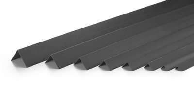Durable Angle PCV Wall Corner Protector with an Adhesive 35x35mm, 1m (L ...