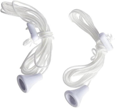 Durable Bathroom Light Pull Cord & Bathroom Pull Cord Handle - 2 Pack