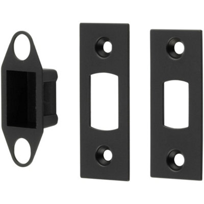 Durable Black Accessory Packs for Heavy Duty Tubular Deadbolts - Door Bolt