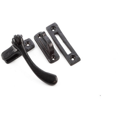 Durable Black Range Bulb End Casement Fasteners 95x55mm for Secure Closing - Window Handle