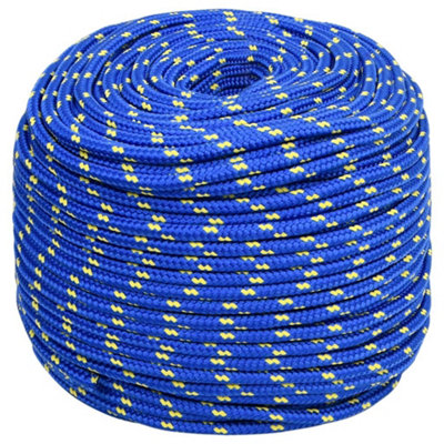 Durable Boat Rope Blue 10 mm 25 m Polypropylene