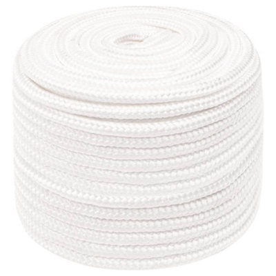 Durable Boat Rope Full White 14 mm 25 m Polypropylene