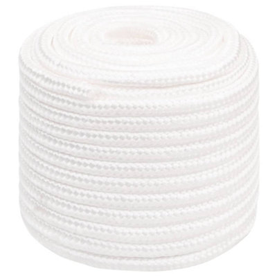 Durable Boat Rope Full White 18 mm 100 m Polypropylene