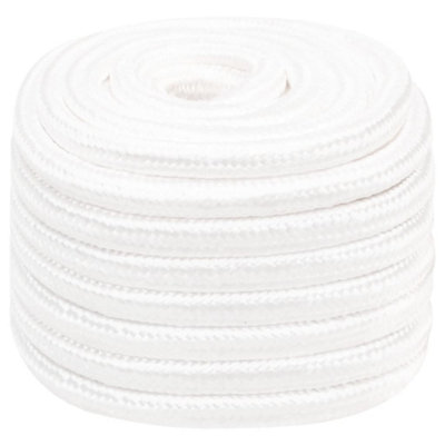 Durable Boat Rope Full White 20 mm 100 m Polypropylene