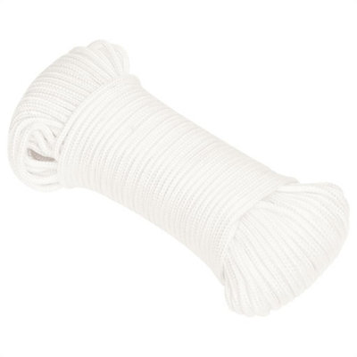 Durable Boat Rope Full White 5 mm 500 m Polypropylene