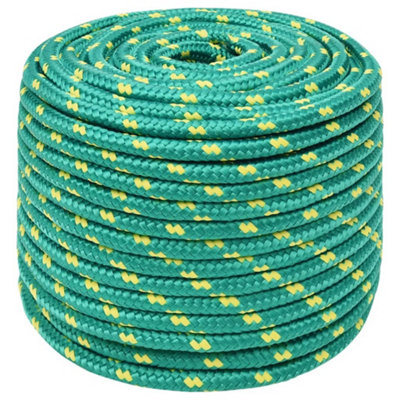 Durable Boat Rope Green 12 mm 250 m Polypropylene