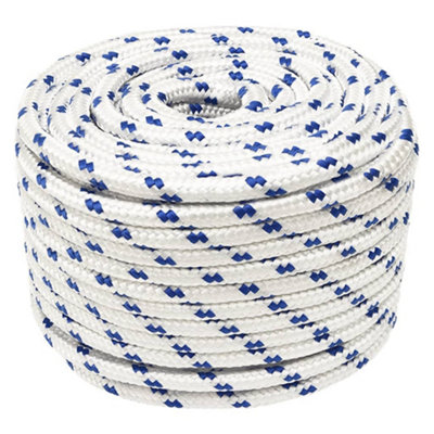 Durable Boat Rope White 12 mm 100 m Polypropylene