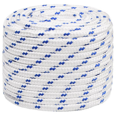 Durable Boat Rope White 16 mm 100 m Polypropylene
