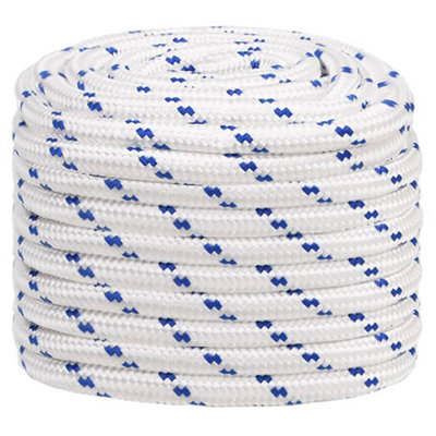 Durable Boat Rope White 20 mm 25 m Polypropylene