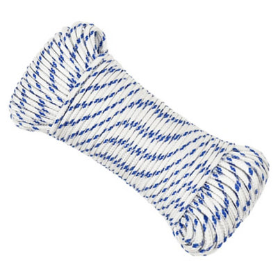 Durable Boat Rope White 5 mm 250 m Polypropylene