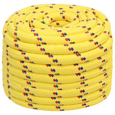 Durable Boat Rope Yellow 20 mm 25 m Polypropylene