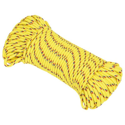 Durable Boat Rope Yellow 3 mm 250 m Polypropylene
