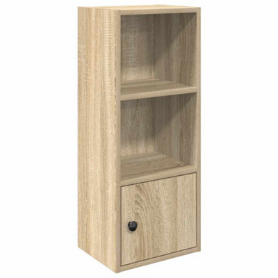 Durable Bookcase Sonoma Oak 31x24x77 cm Engineered Wood