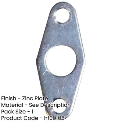 Durable Budget Lock Escutcheon for Enhanced Security - Lock and Key