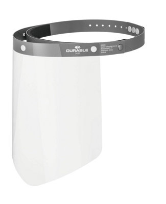 Durable CE Compliant Fully Adjustable Face Visor - Anti-Fog Flip Up Shield