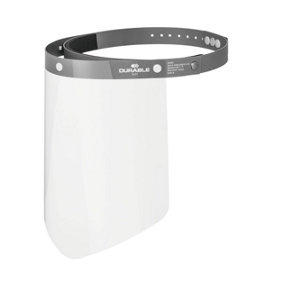 Durable CE Compliant Fully Adjustable Face Visor - Anti-Fog Flip Up Shield