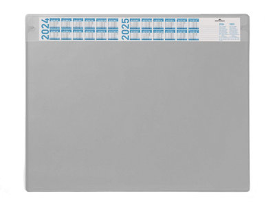 Durable Clear Overlay Calander Desk Mat Notes Protector Pad - 65x52 cm ...