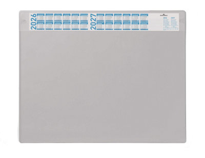 Durable Clear Overlay Calander Desk Mat Notes Protector Pad - 65x52 cm ...