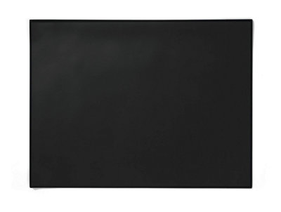 Durable Clear Overlay Edge Protector Desk Mat Pad for Notes - 65x50 cm - Black