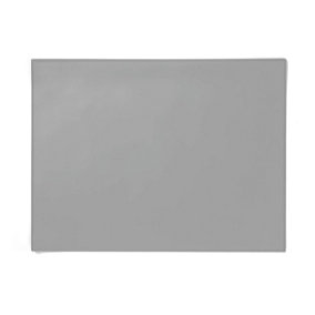 Durable Clear Overlay Edge Protector Desk Mat Pad for Notes - 65x50 cm - Grey