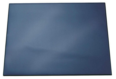 Durable Clear Overlay Non-Slip Desk Mat Notes Protector Pad - 65x52 cm - Blue