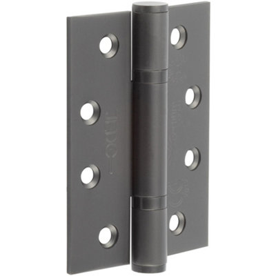 Durable Dark Bronze Stainless Steel Grade 13 Polymer Bearing Hinge with 3 Knuckles - 30/60 Fire Door Hinge