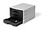 Durable Drawer Box ECO Black, Eco-Friendly Desktop Organiser, 4 Draws