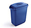 Durable DURABIN 60L Rectangular - Food Safe Waste Recycling Bin - Blue