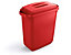 Durable DURABIN 60L Rectangular - Food Safe Waste Recycling Bin - Red