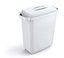 Durable DURABIN 60L Rectangular - Food Safe Waste Recycling Bin - White