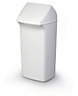 Durable DURABIN Contemporary White Square Recycling Bin + Swing Lid - 40L